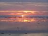 Lake Erie iceberg sunset